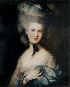 Thomas Gainsborough Lady in Blue oil on canvas